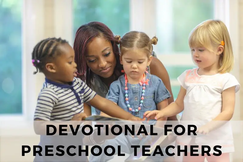 Devotional for Preschool Teachers