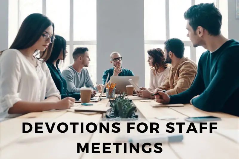 Devotions for Prayer Meetings