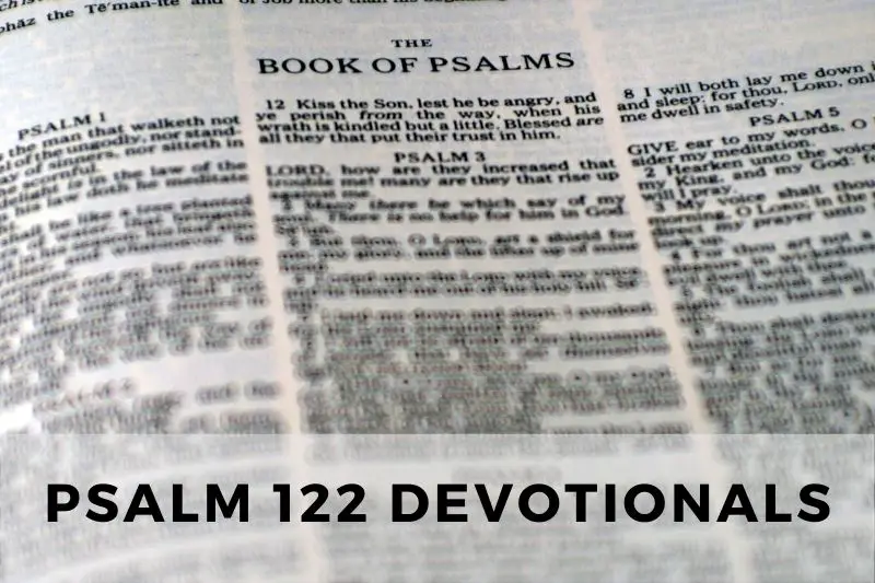 Psalm 122 Devotional