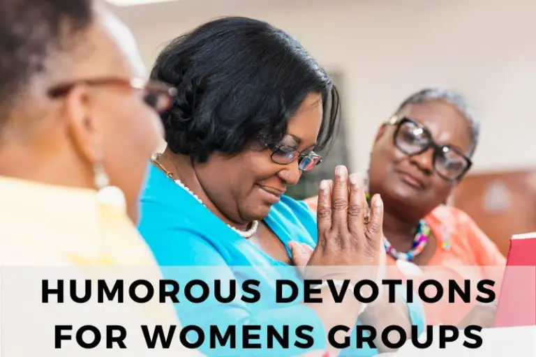 10 Humorous Devotions for Women’s Groups