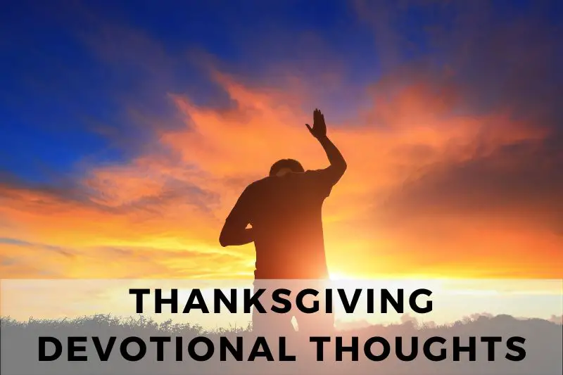 Thanksgiving Devotional Thought