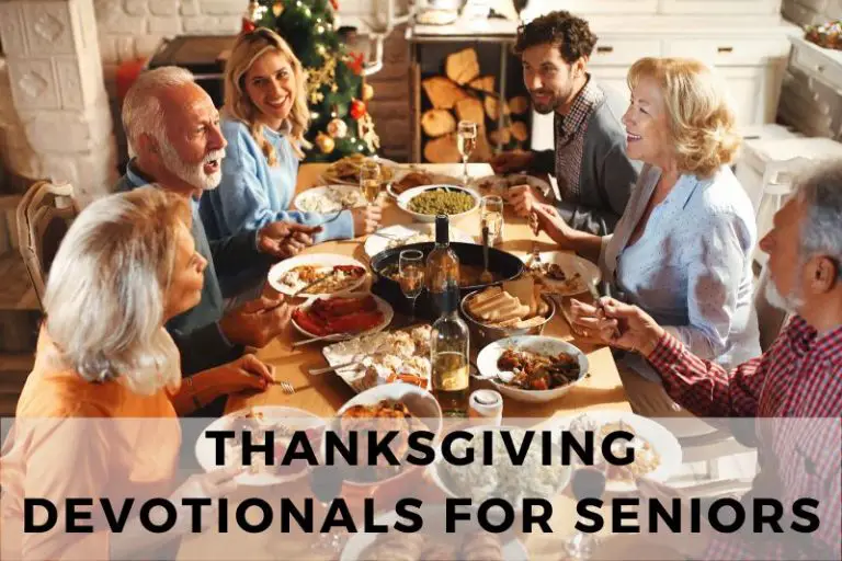 A Heart of Thanks: Thanksgiving Devotional for Seniors