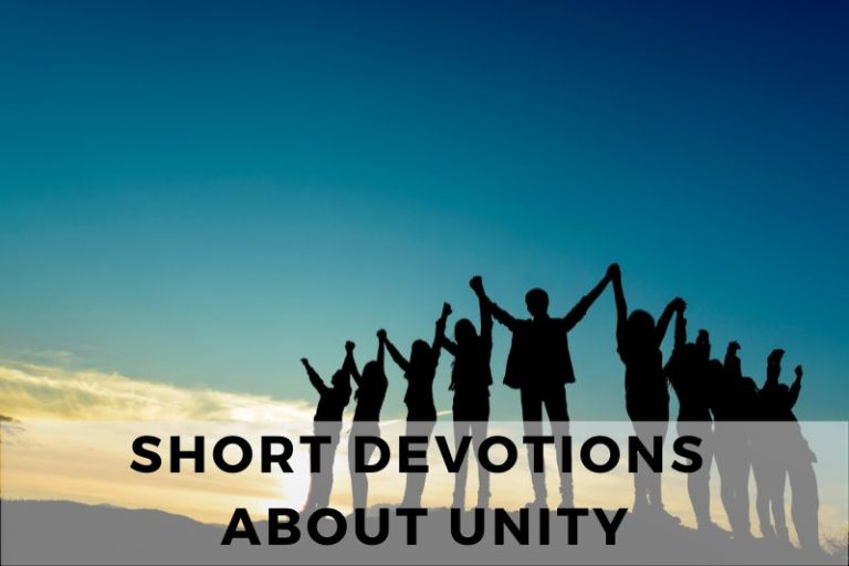 Short Devotions about Unity to Build Stronger Bonds in Faith