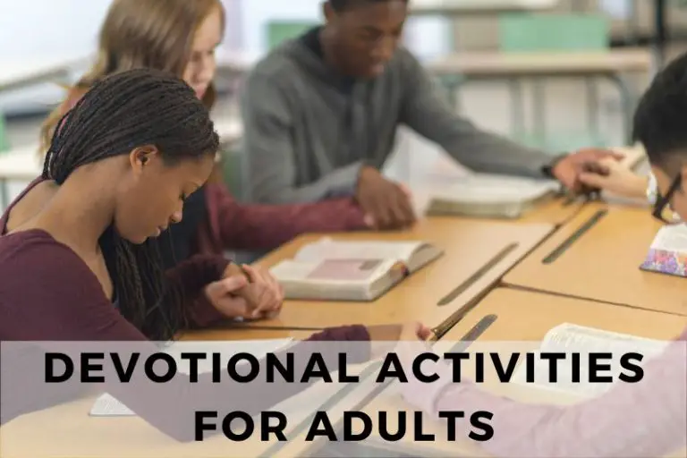 Engaging Devotional Activities for Adults to Deepen Their Faith