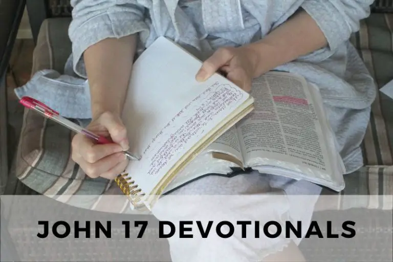 Sample Devotionals on John 17