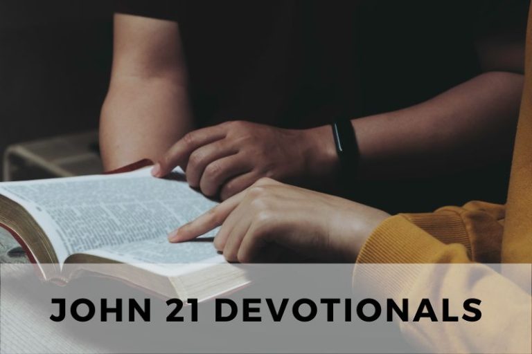 Sample Devotionals on John 21