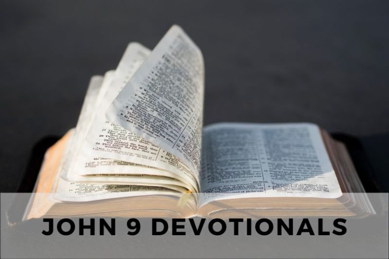 Sample Devotionals on John 9