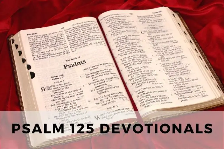 Psalm 125 Devotional