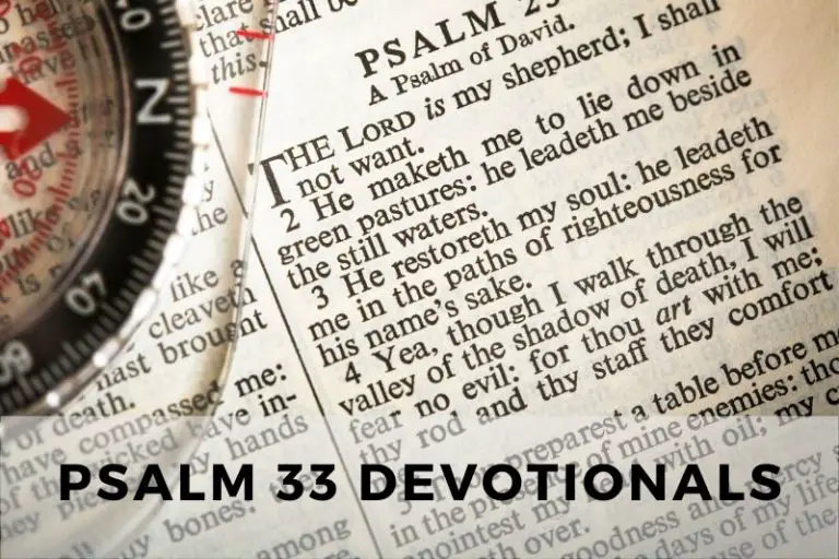 Psalm 33 Devotionals: Praising God for His Sovereignty