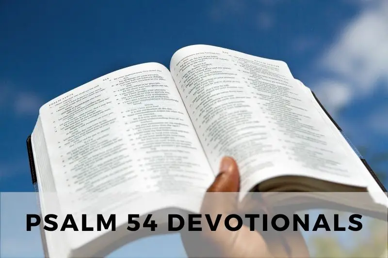 Psalm 54 Devotional