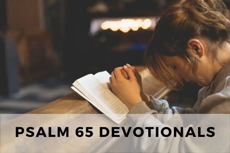Psalm 65 Devotional