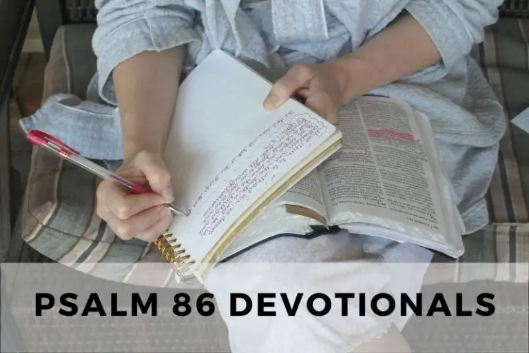 Psalm 86 Devotionals: Trusting in God’s Mercy