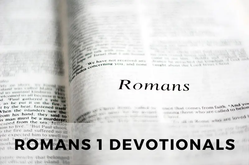 Romans 1 Devotional