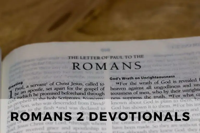 Sample Devotionals on Romans 2