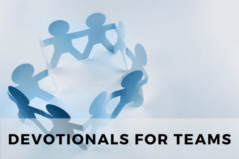 Powerful Devotionals to Build Team Unity and Team Spirit