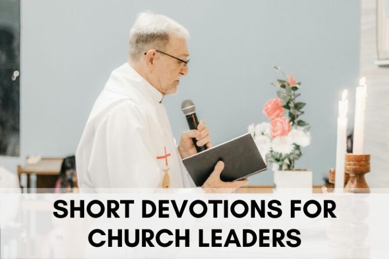 Short Devotions for Church Leaders