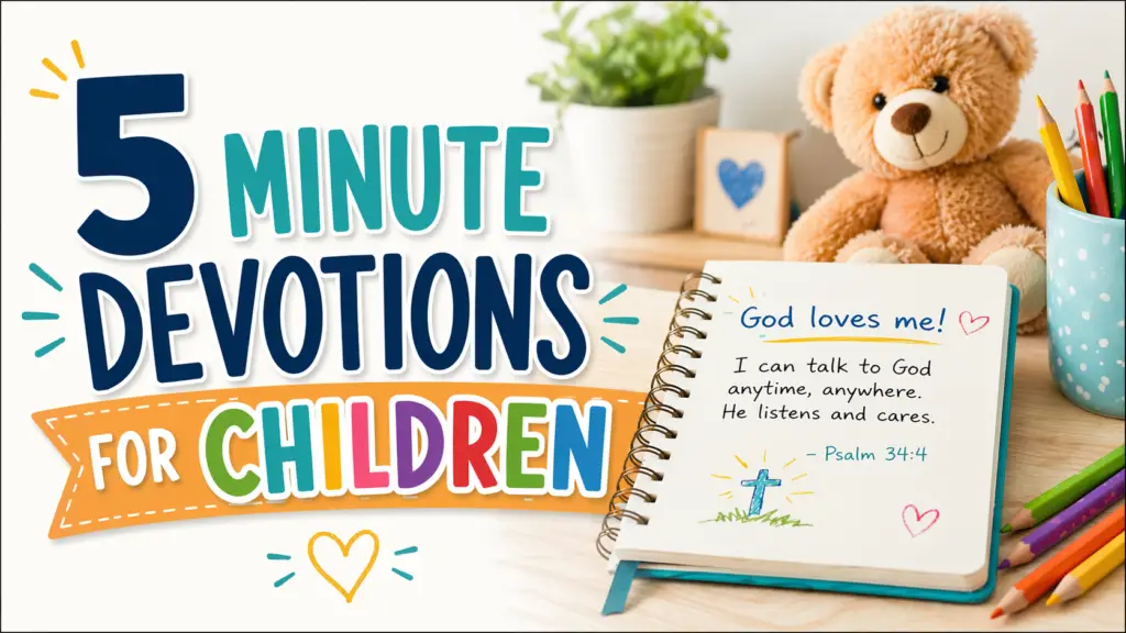 5 minute devotions for children