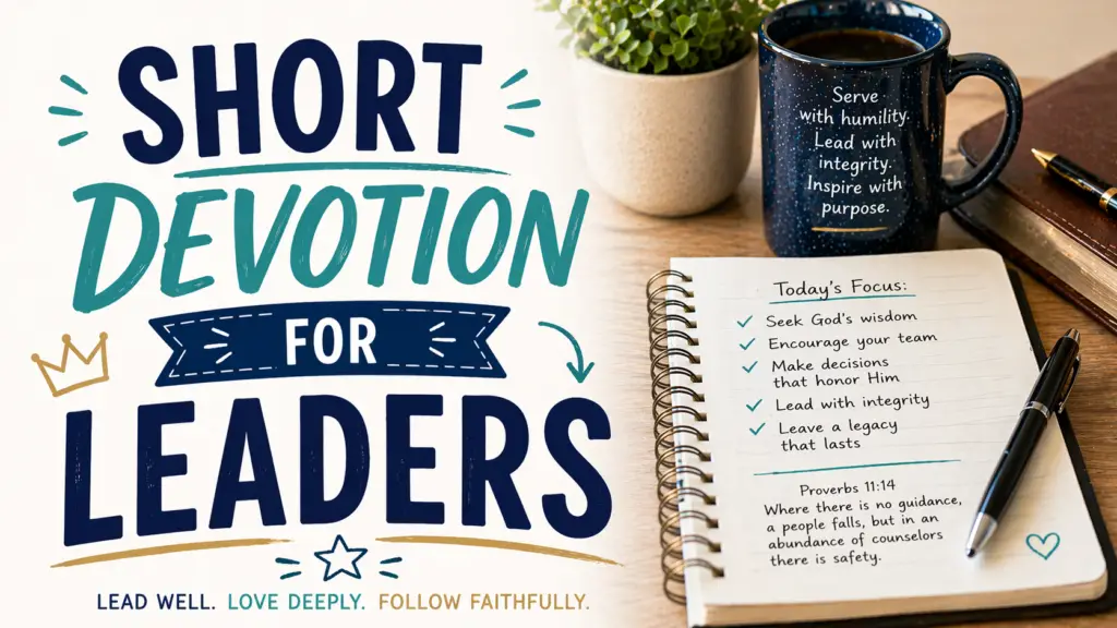 Short Devotions for Leaders