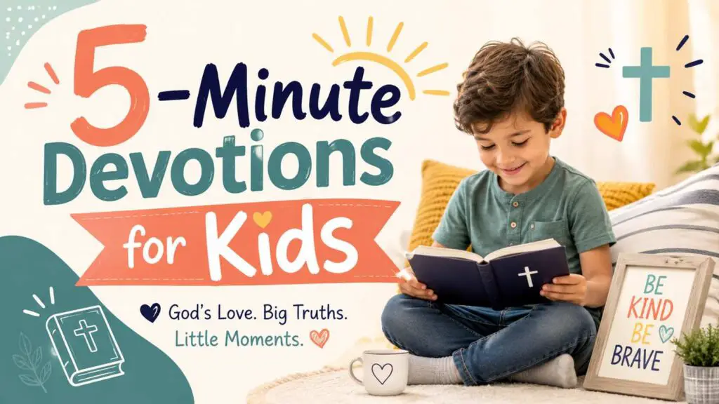 5 Minute Devotions for Kids