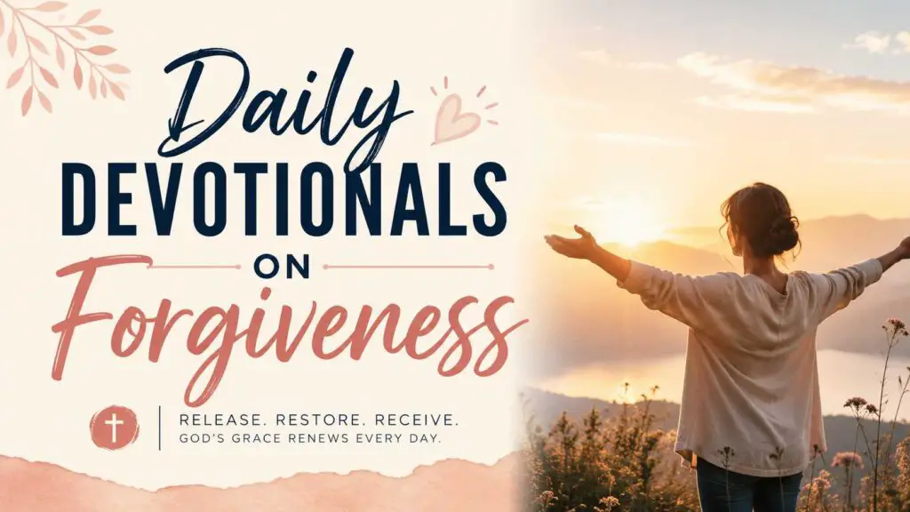daily devotional on forgiveness