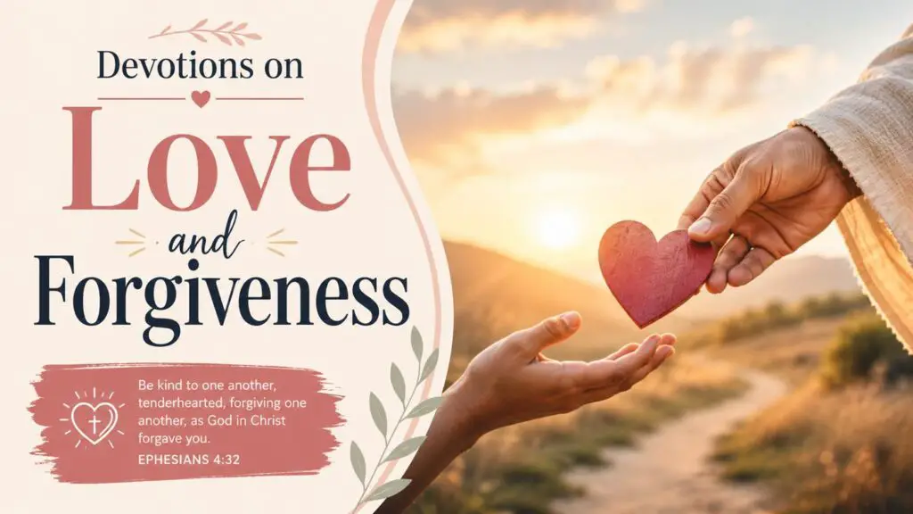 Devotion on Love and Forgiveness