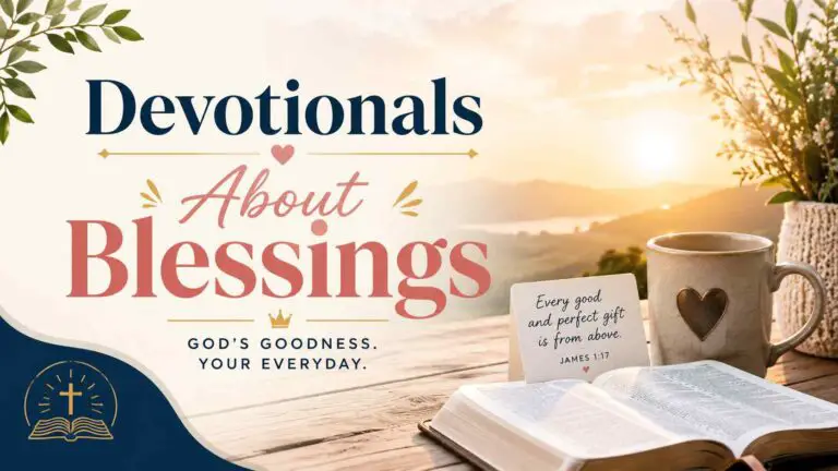 Devotionals About Blessings and God’s Goodness