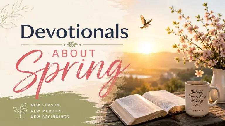 Devotionals About Spring and Spiritual Renewal