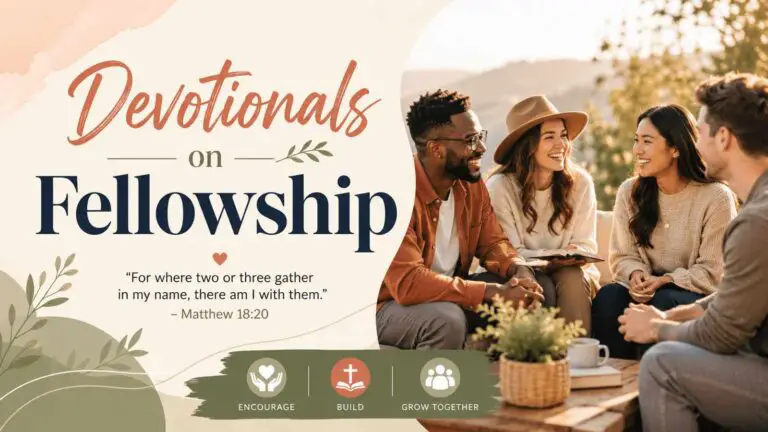 Devotionals on Fellowship and Christian Community