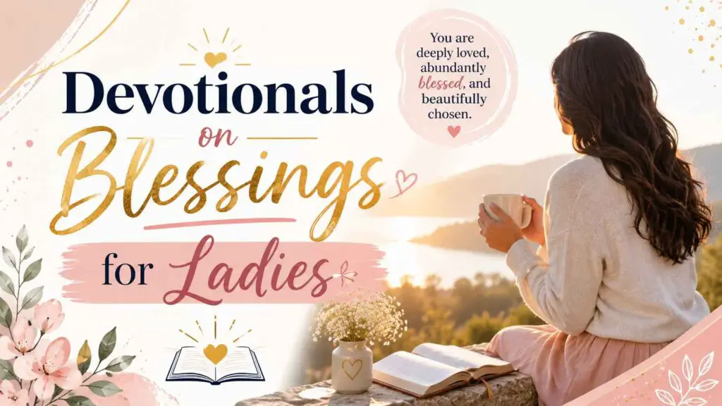 Ladies Devotional on Blessings