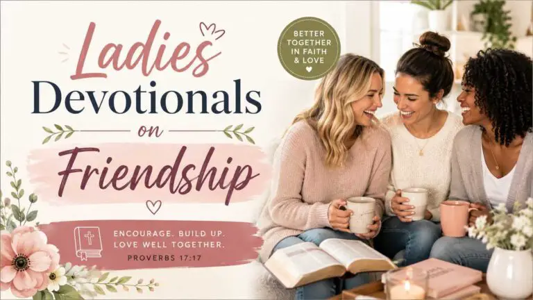 Ladies Devotionals on Friendship and Godly Relationships