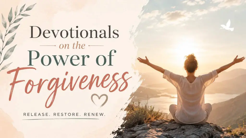 power of forgiveness devotional