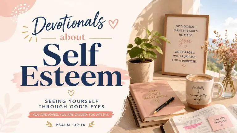 Devotionals About Self-Esteem and Identity in Christ