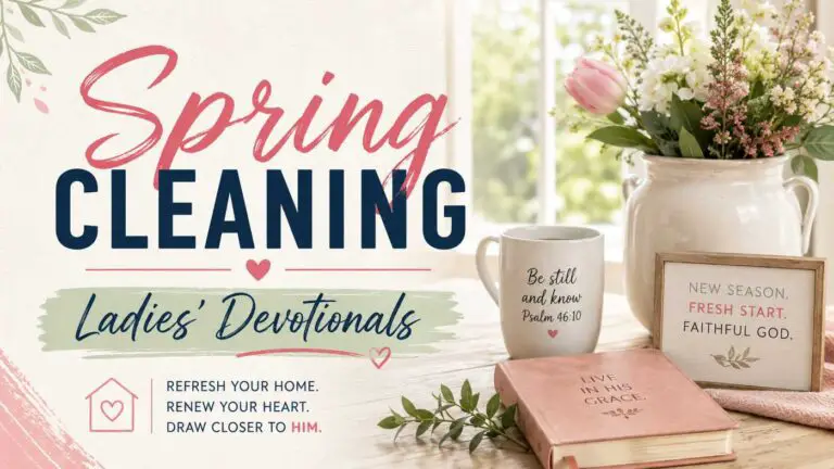 Spring Cleaning Ladies’ Devotionals for the Heart and Home