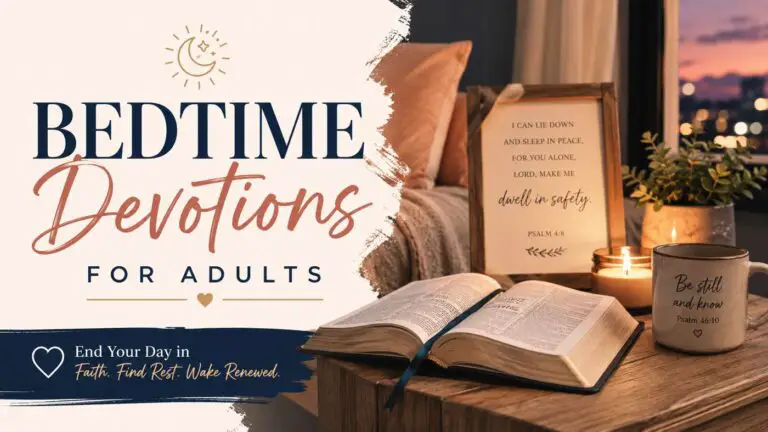 Bedtime Devotions for Adults