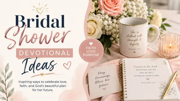 Bridal Shower Devotional Ideas to Celebrate Your Love