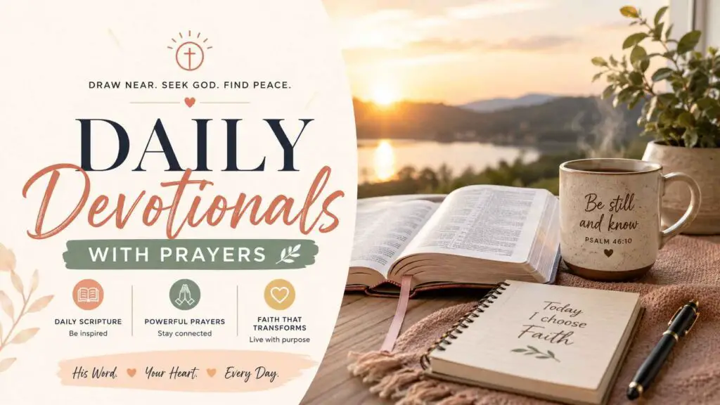daily devotional with prayer