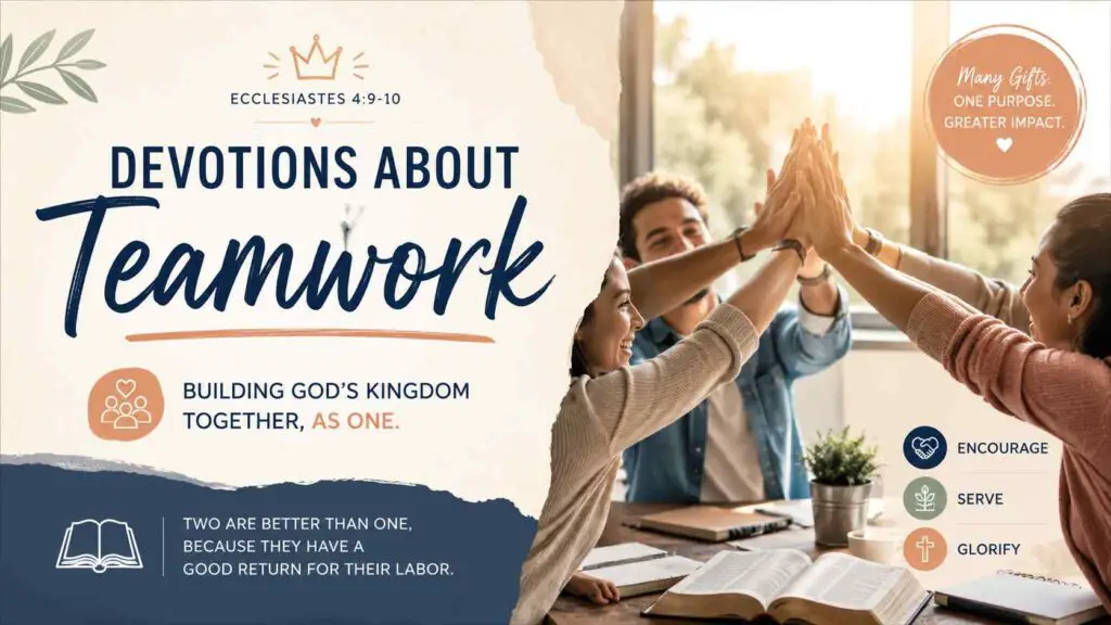 devotion about teamwork