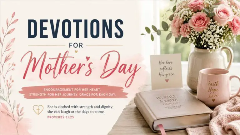 Devotions for Mother’s Day: Her Love Reflects His Grace