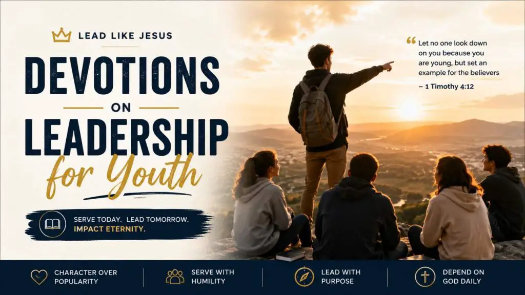devotion on leadership for youth