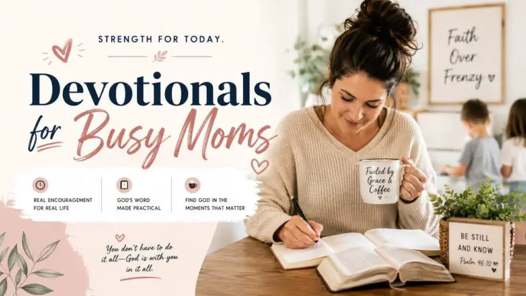 Devotionals for Busy Moms to Find Peace in the Chaos