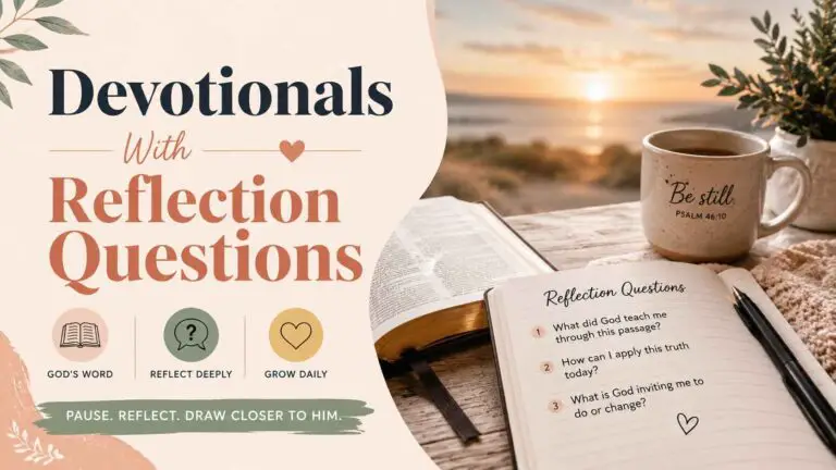 Devotionals with Reflection Questions