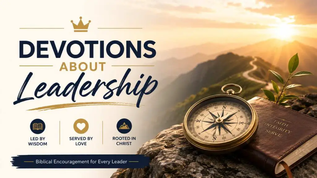 devotions about leadership