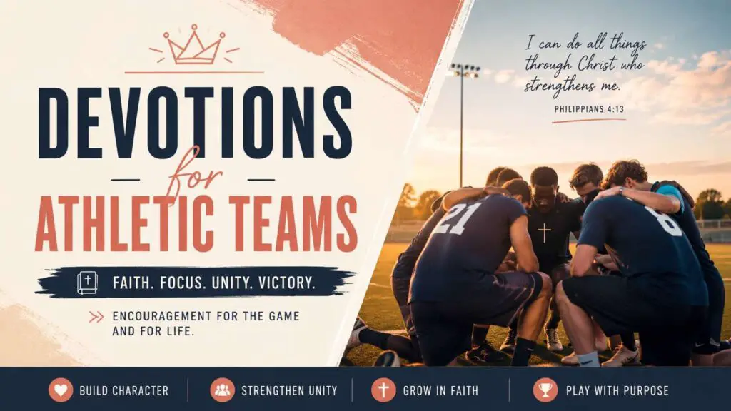 devotions for athletic teams