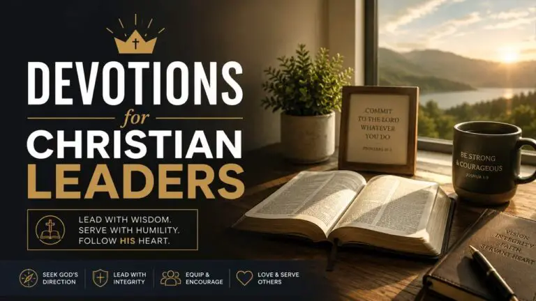 devotions for christian leaders