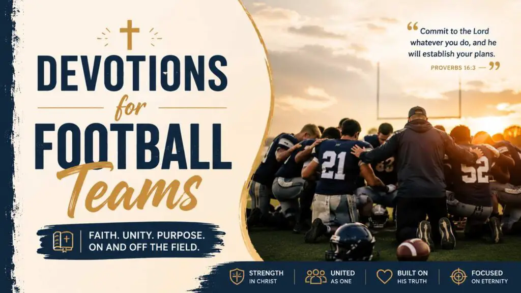 devotions for football teams