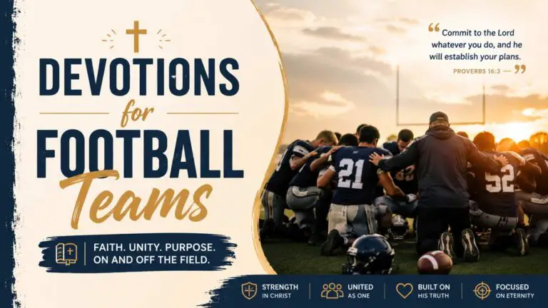 Inspirational Devotions for Football Teams