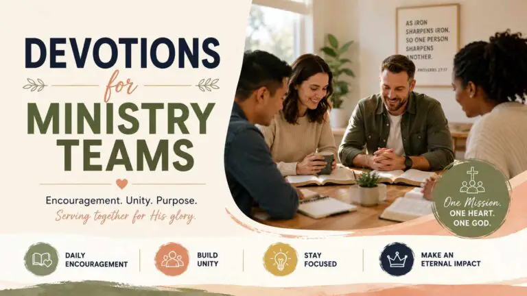 Devotions for Ministry Teams