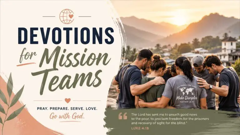 Devotions for Mission Teams