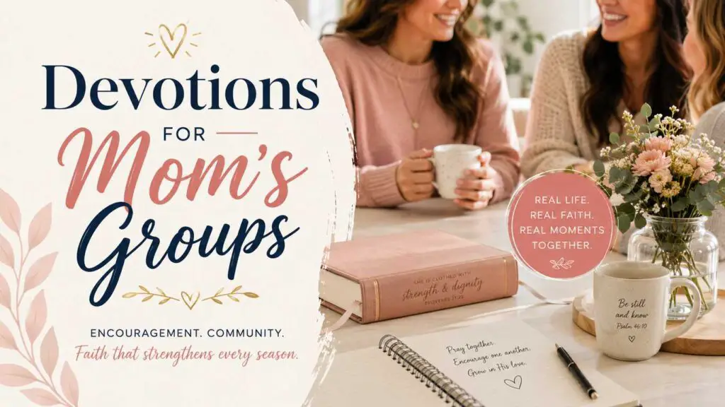 devotions for moms group