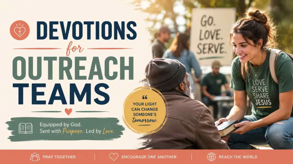 devotions for outreach teams